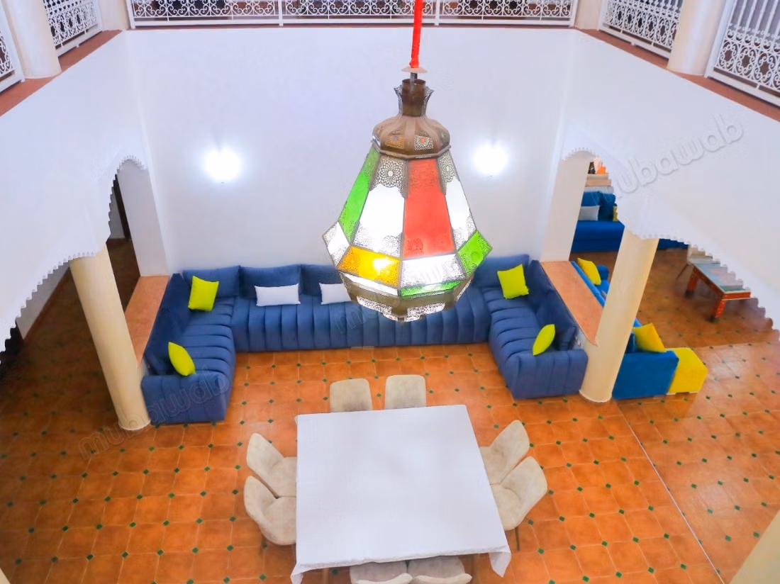 Superbe villa à louer à Route d'Agadir 
Essaouira. 8 chambres. Bien meublé