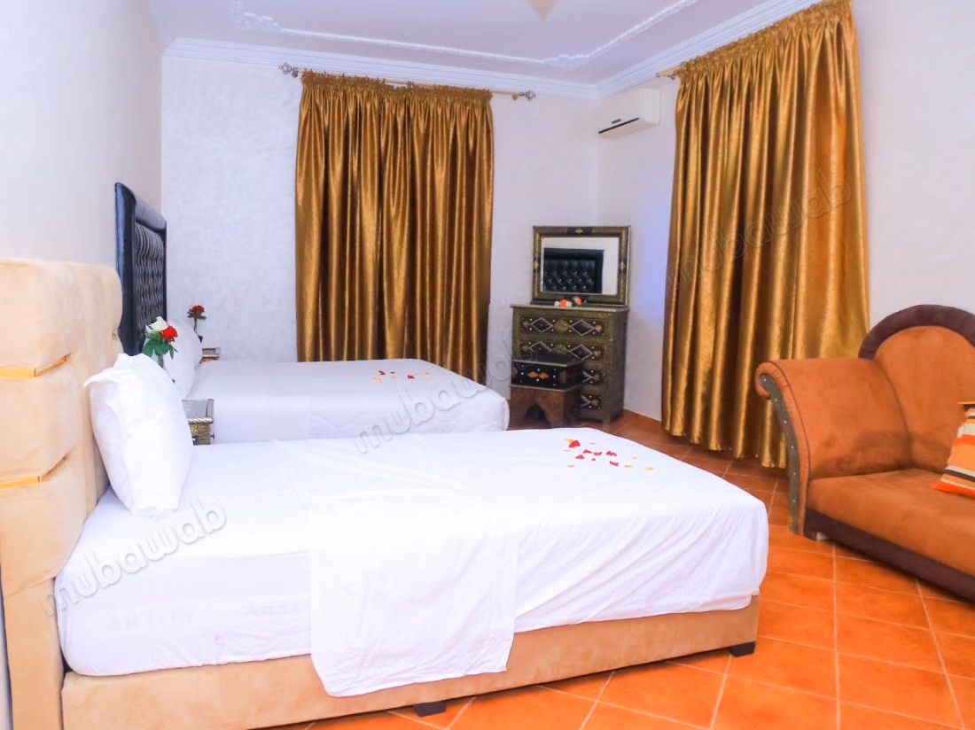 Superbe villa à louer à Route d'Agadir 
Essaouira. 8 chambres. Bien meublé