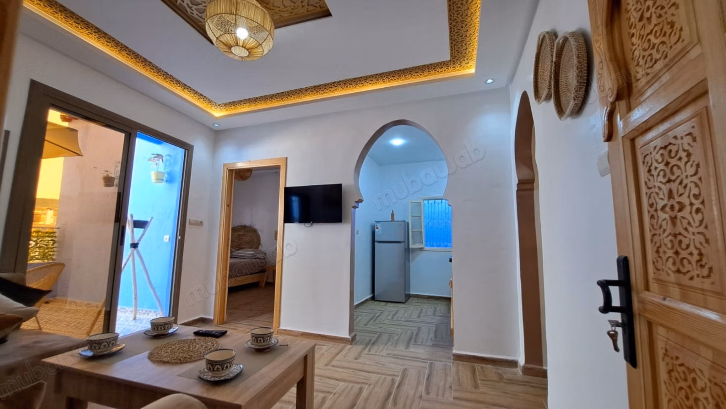 Appartamenti in affitto a Chefchaouen. Superficie 45 m². Ampio salone europeo