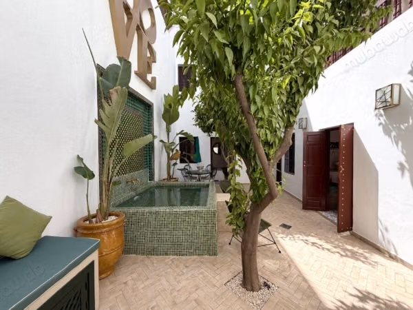 Riad 4 chambres Triangle d’or de la médina