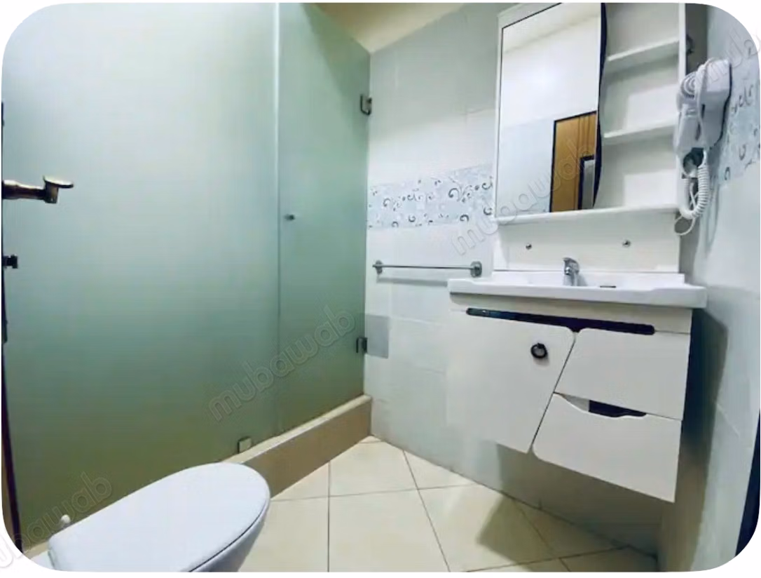 2 bedrooms 2 balconies 3 AC parking