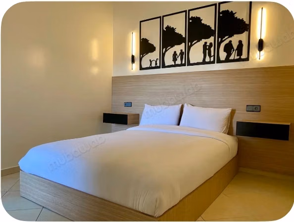 2 bedrooms 2 balconies 3 AC parking