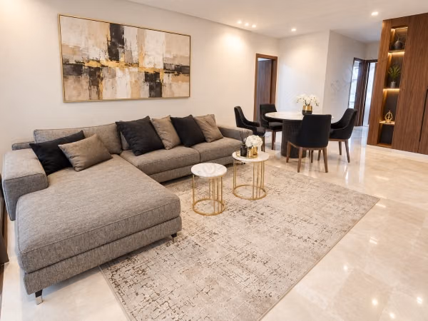 Appartamento in affitto a Souissi. Superficie di 130 m². Arredato