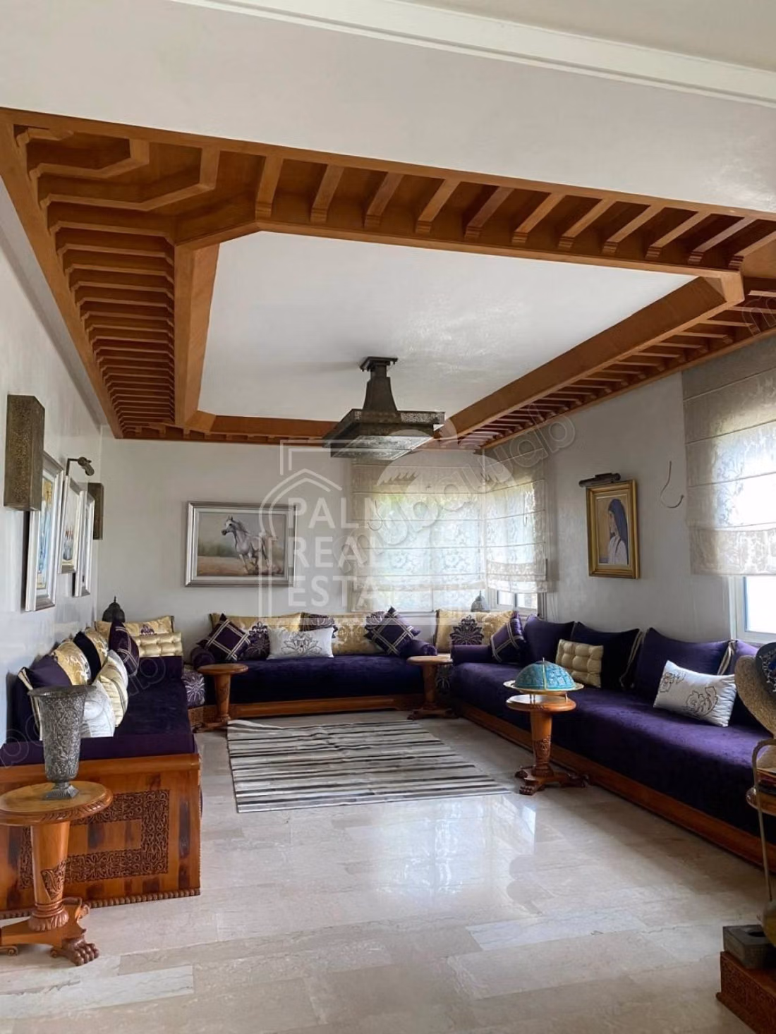 Magnifique Villa meublée à louer – Bouskoura
