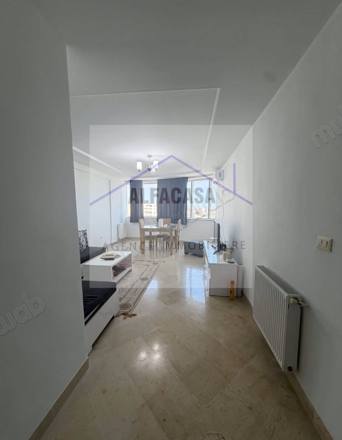 A louer un appartements2 meuble jardin de laouina