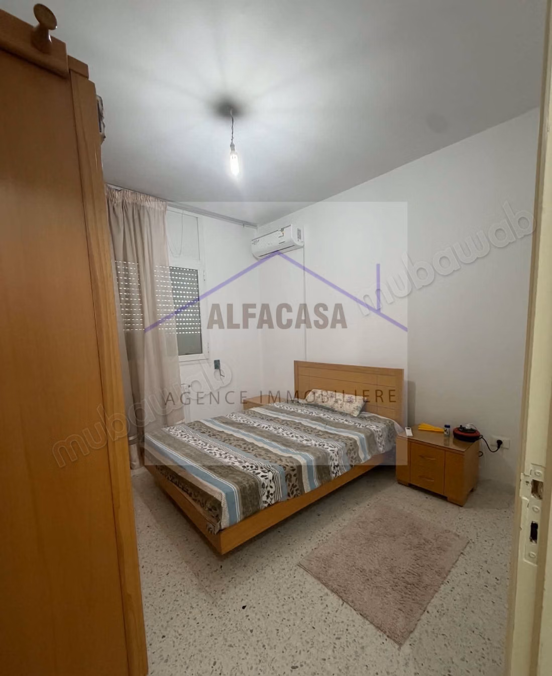 A louer un appartements2 meuble jardin de laouina