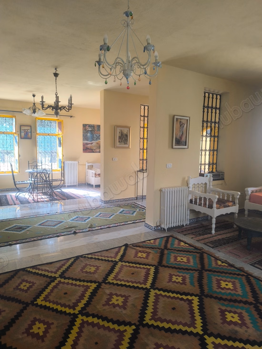 Location villa de haut standing à Gammarth Village. 2 chambres. Bien meublé
