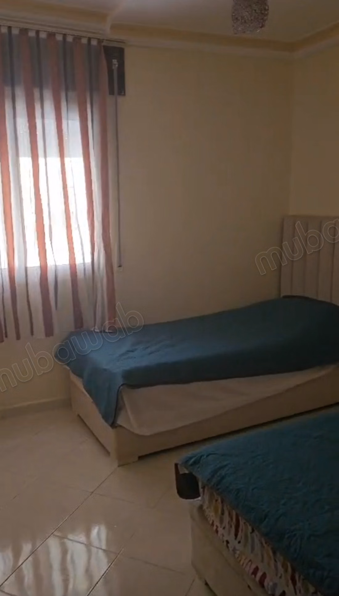 Vakantieappartement te huur. 1 Kamer. Marokkaanse salon, beveiliging