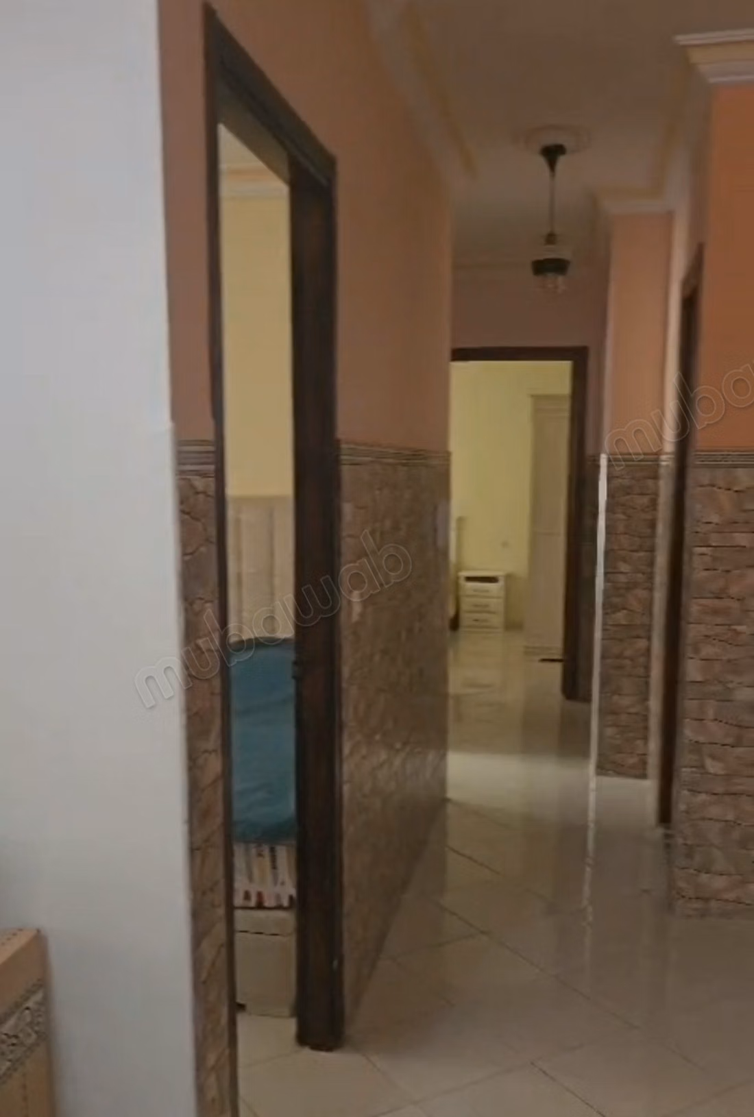 Vakantieappartement te huur. 1 Kamer. Marokkaanse salon, beveiliging