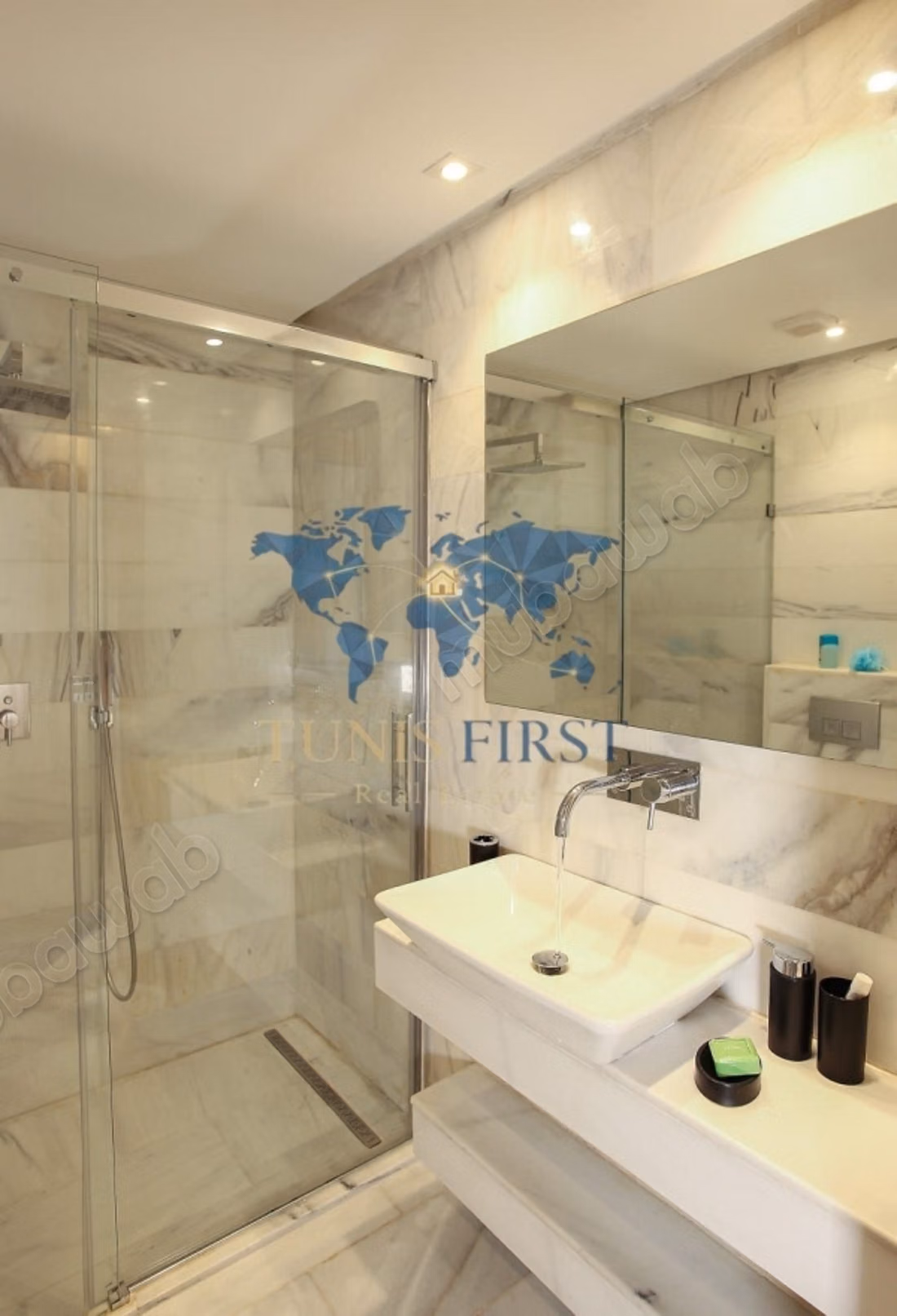 A louer Appartement S2 Meublé à Gammarth
