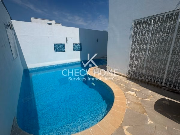 Location annuelle S3 avec piscine Yasmine Hammamet