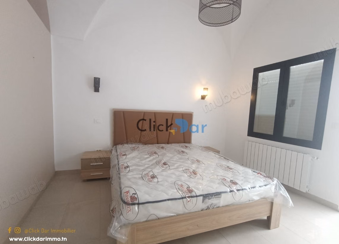 Maison S2 jardin location annuelle Hammamet