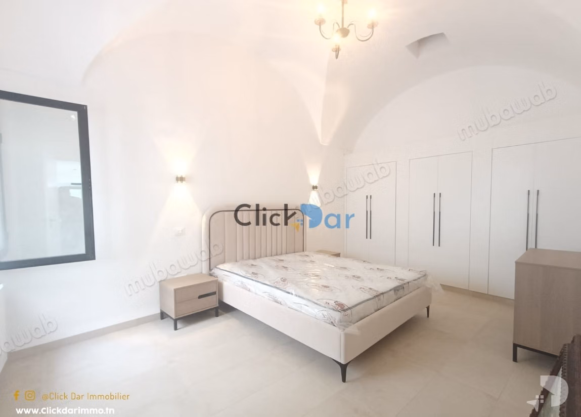 Maison S2 jardin location annuelle Hammamet