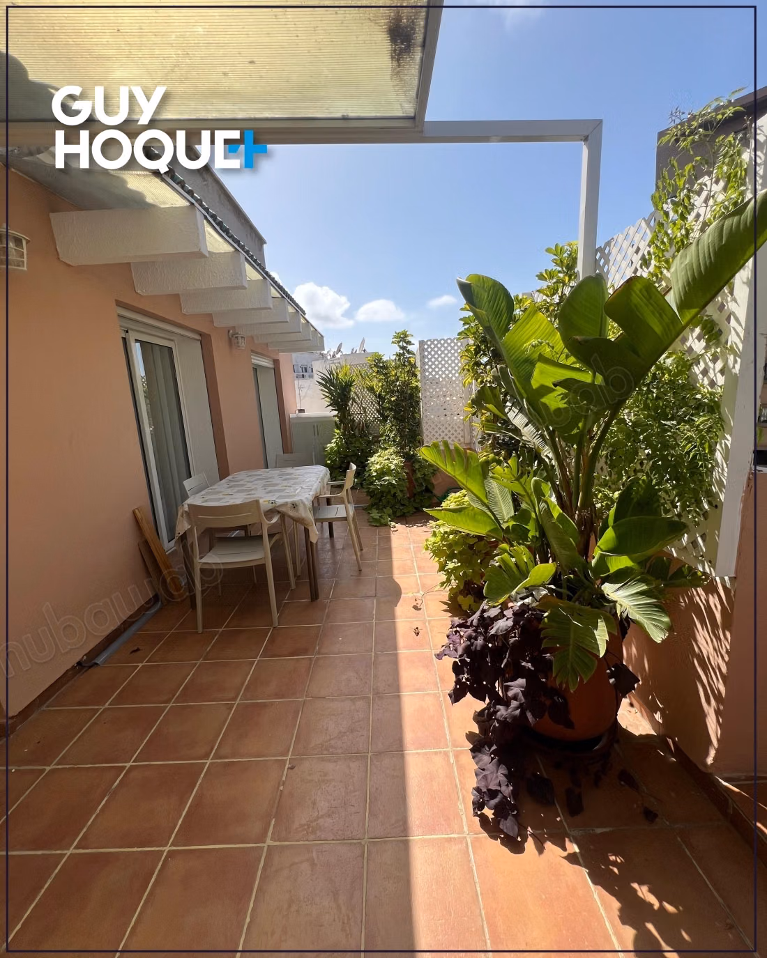 Appartement meublé avec grande terrasse 
Gauthier