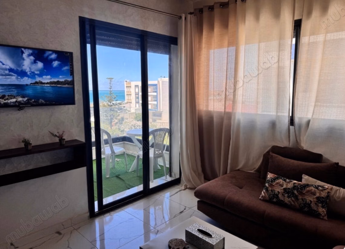 Appartement te koop Mehdia. 1 slaapkamer. Gemeubileerd