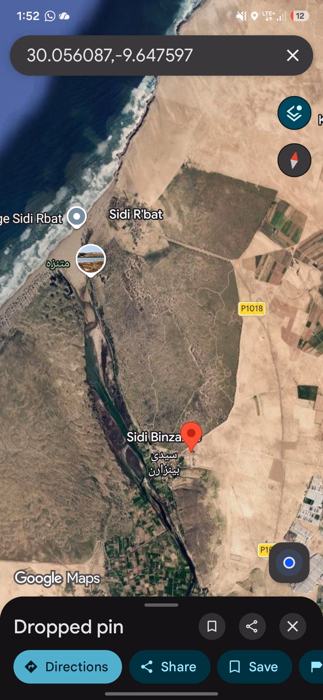 Hermoso terreno en venta en Sidi Ouassay. Superficie de 8000 m²