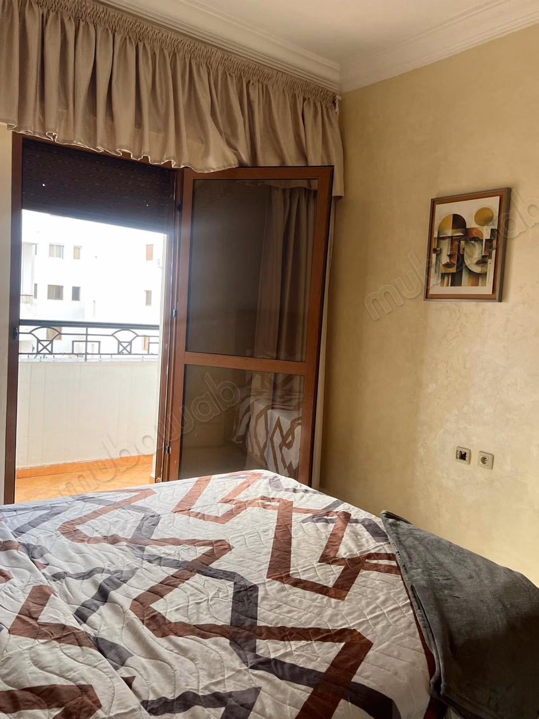 Appartement meublé, à louer de la plage en terrass