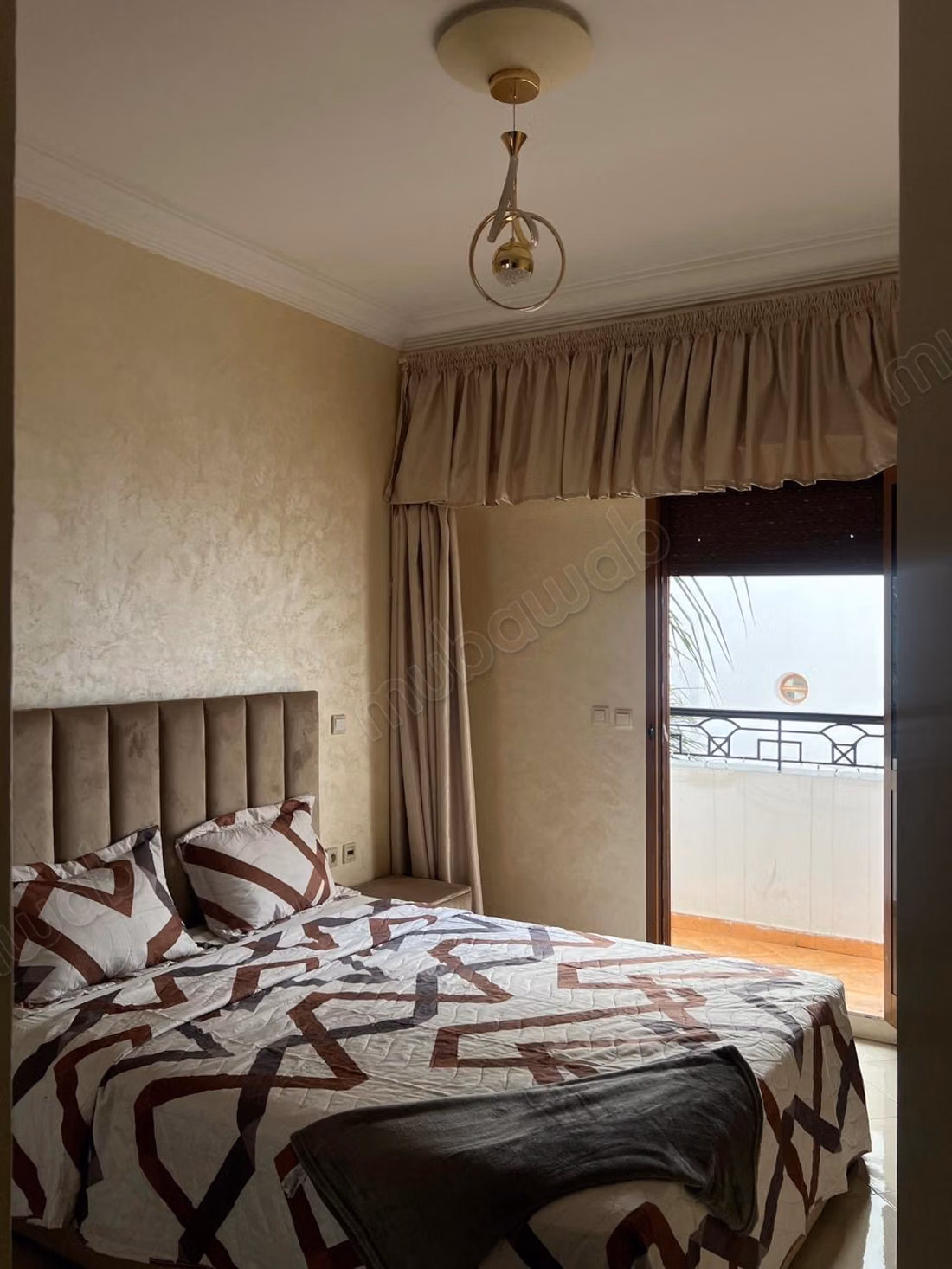 Appartement meublé, à louer de la plage en terrass