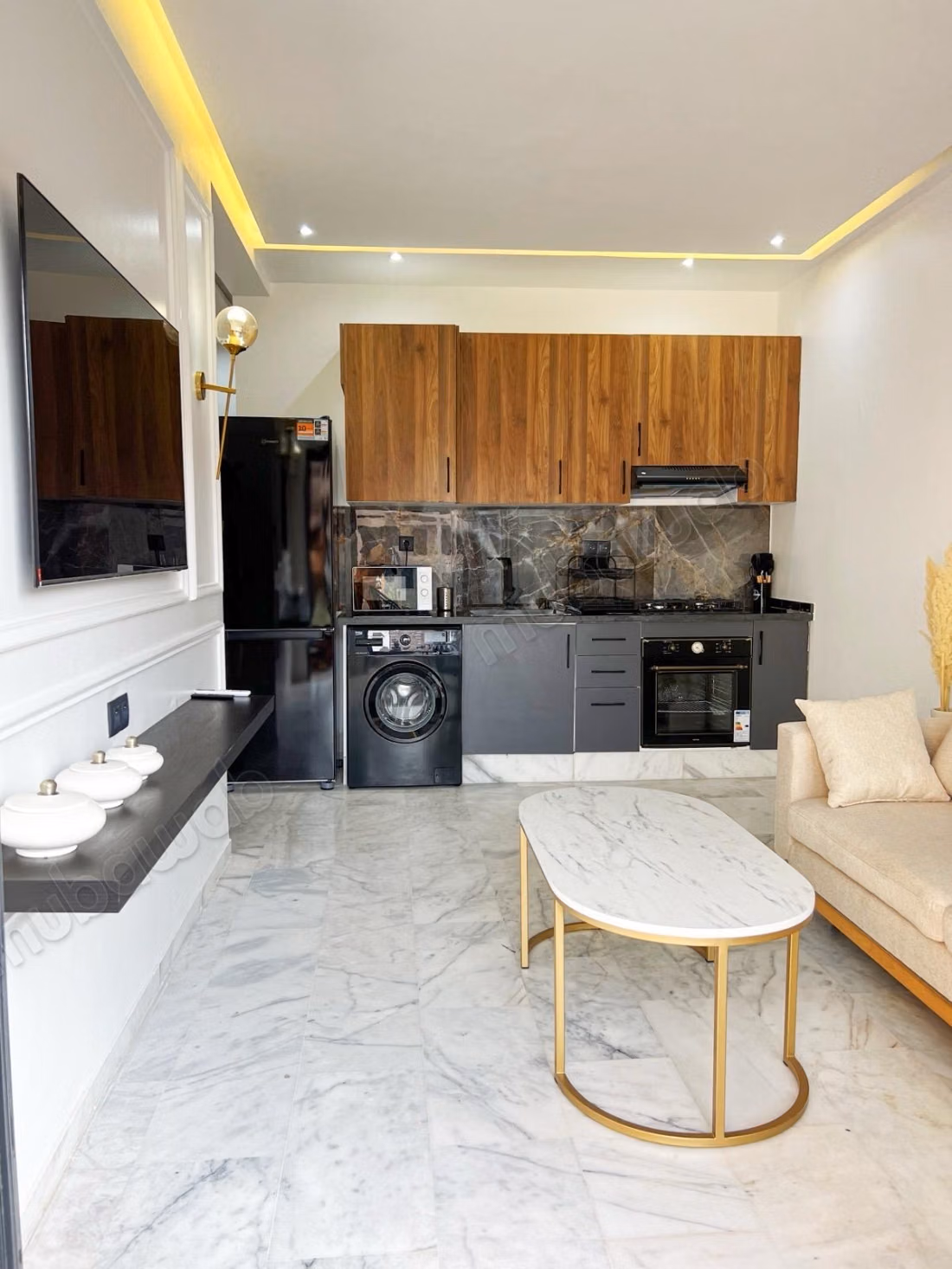 Appartement à l'achat à Guéliz. 1 chambre. Bien meublé