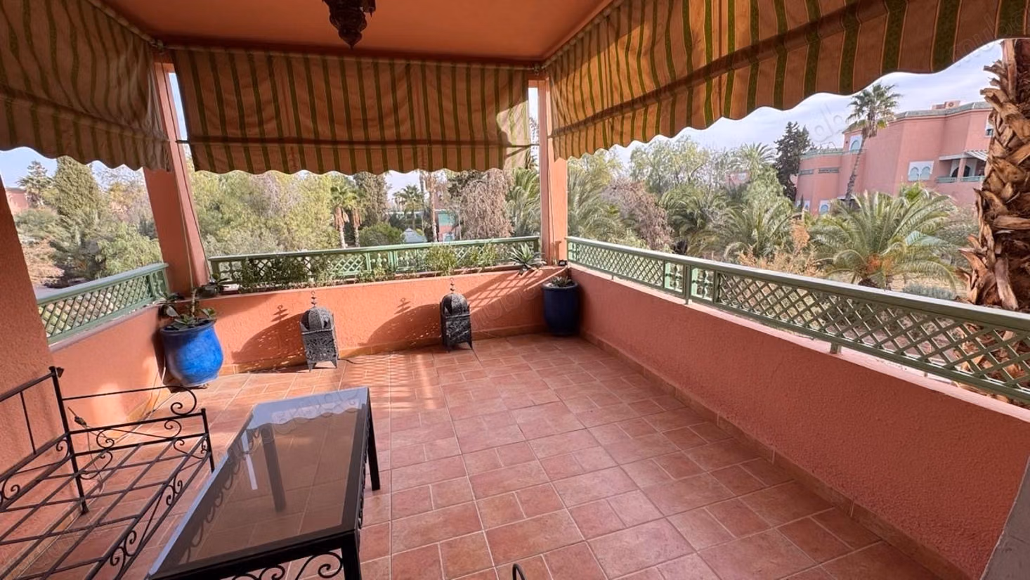 Appartement à la location longue durée meublé à la palmeraie
