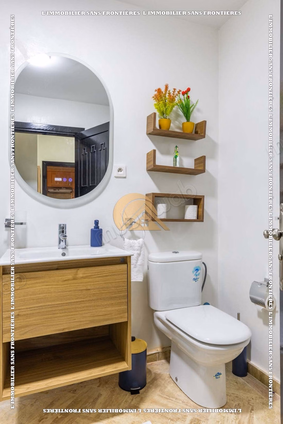 Appartamento arredato di 157 m² in affitto in Via Fès – Piano terra, 1 camera da letto, giardino privato e piscina comune