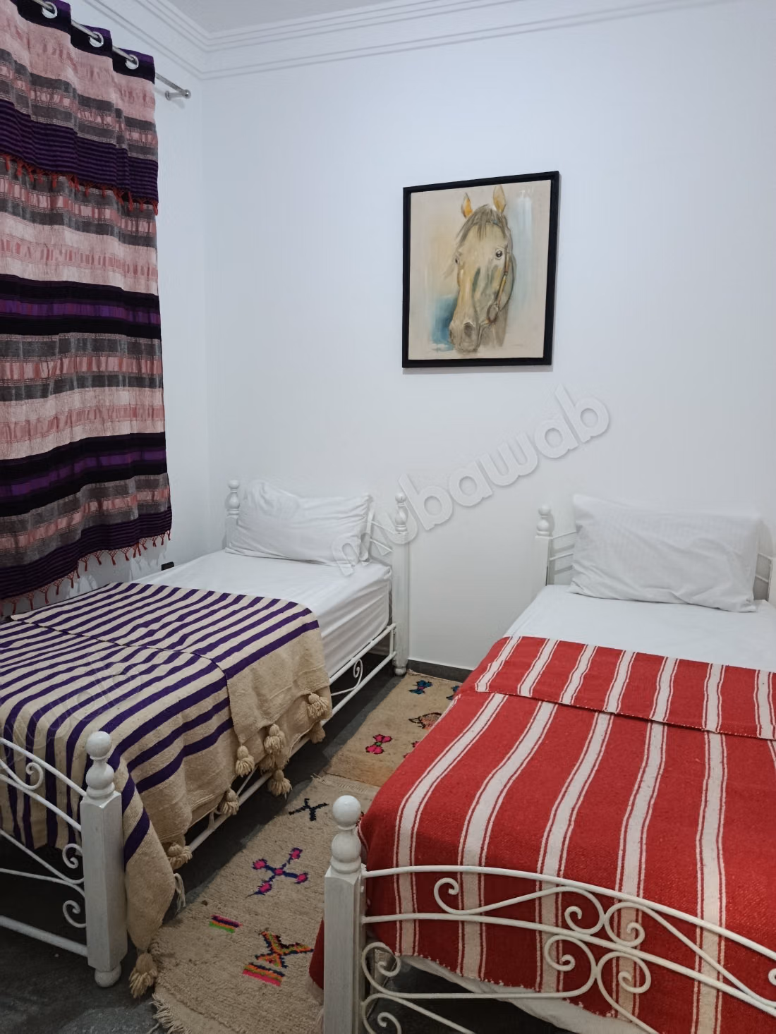 Apartment for rent in Hay Mabrouka. Total area 65 m². Well furnished