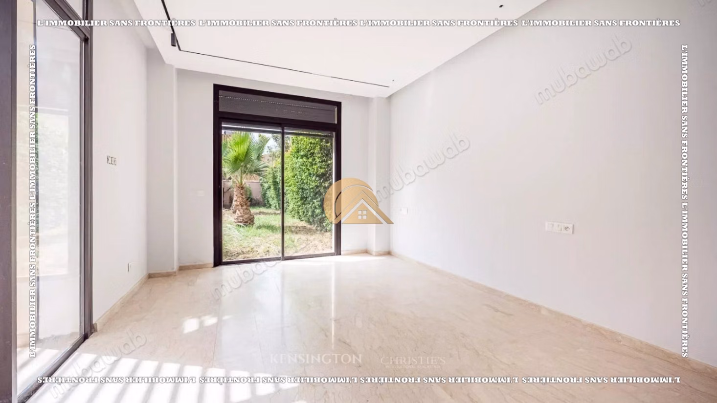 Villa in vendita in un complesso golfistico sicuro a Marrakech - Terreno di 500 m², 3 suite, piscina privata e vista sul golf