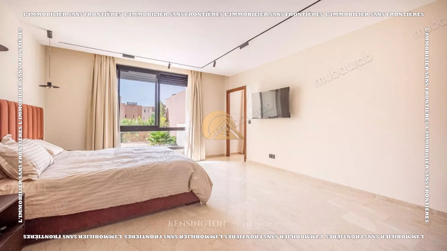 Villa in vendita in un complesso golfistico sicuro a Marrakech - Terreno di 500 m², 3 suite, piscina privata e vista sul golf