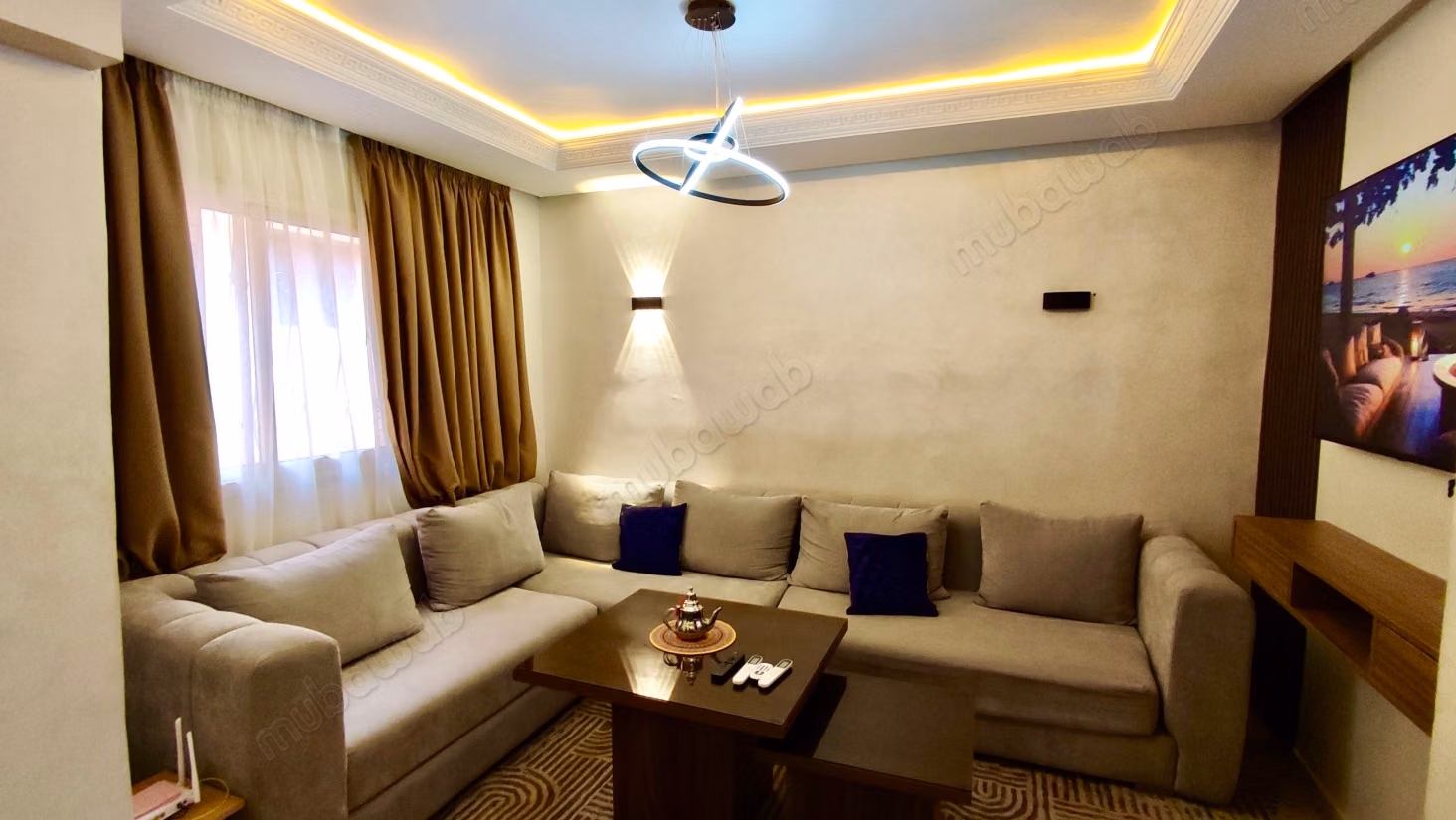 Appartements à louer à Route Casablanca. 
Surface de 64 m². 
Micro ondes