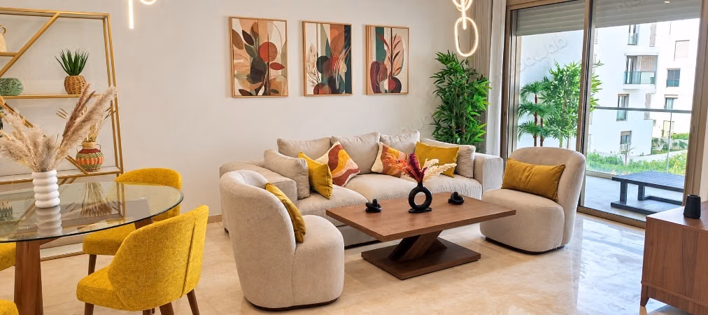Appartement Meublé de Prestige à Louer – L’Orangeraie de Souissi, Rabat