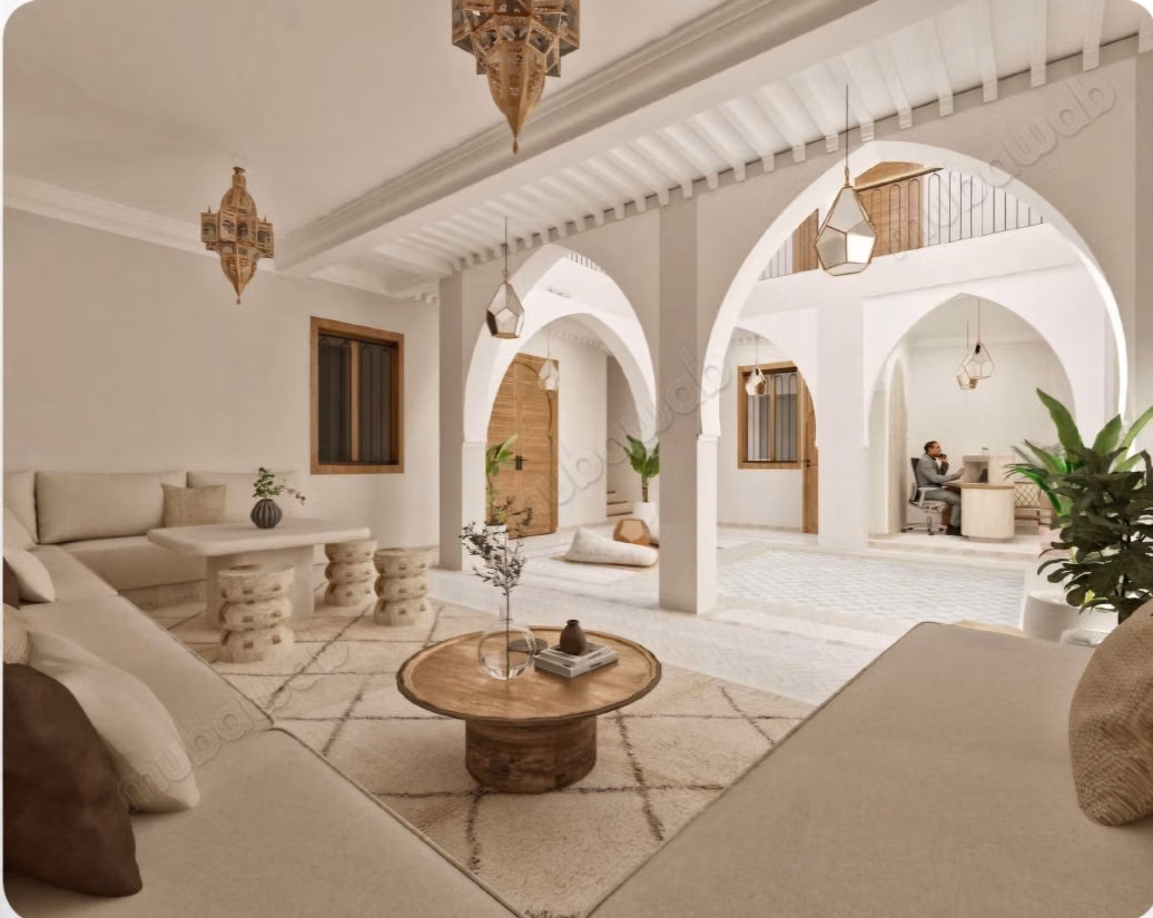 Riad di lusso intitolato - 112 m² a terra - 4 camere - Medina di Marrakech