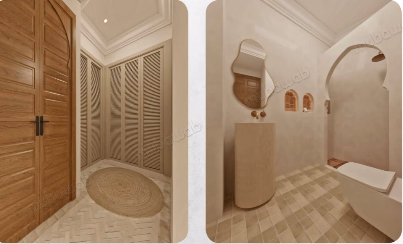 Riad di lusso intitolato - 112 m² a terra - 4 camere - Medina di Marrakech