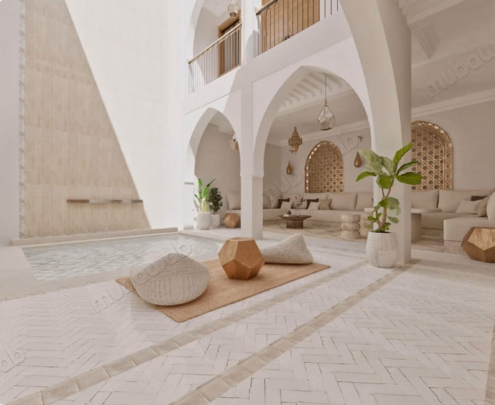 Riad di lusso intitolato - 112 m² a terra - 4 camere - Medina di Marrakech