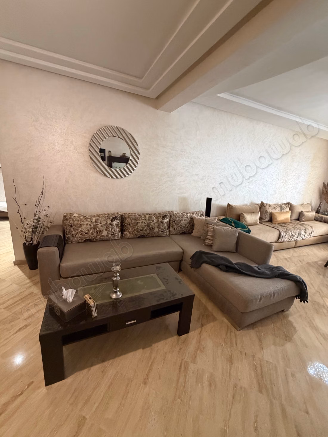 Venta de apartamento en Maârif Extension. 3 bonitas habitaciones. Terraza y ascensor