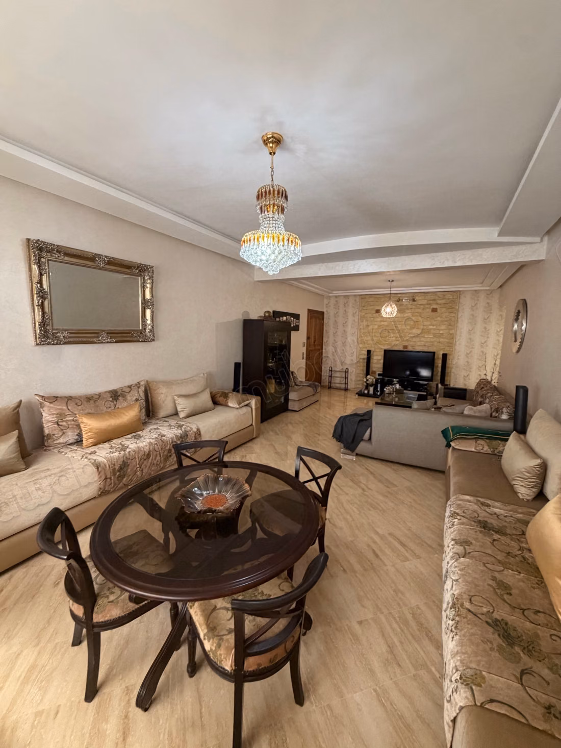 Venta de apartamento en Maârif Extension. 3 bonitas habitaciones. Terraza y ascensor