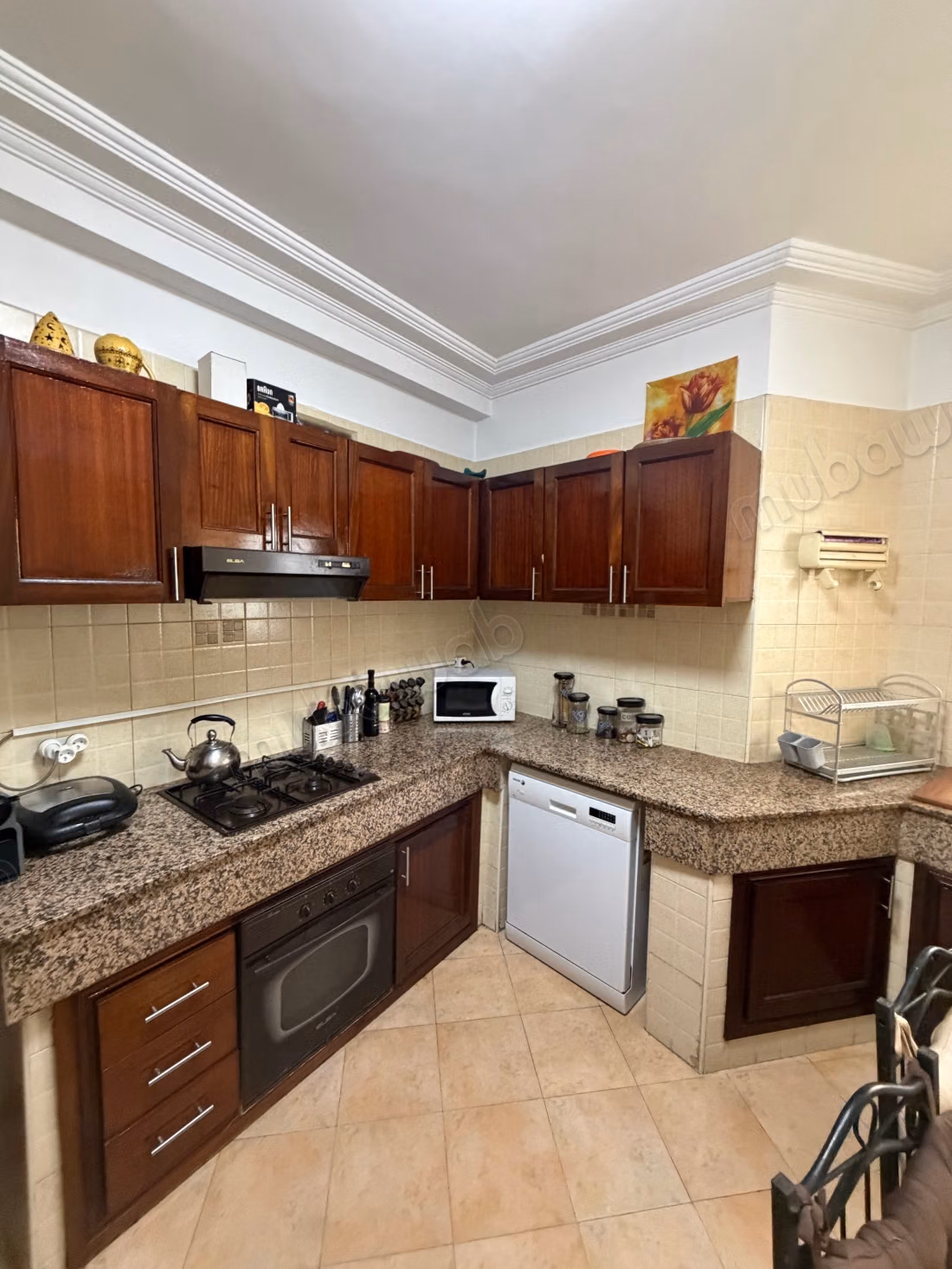 Venta de apartamento en Maârif Extension. 3 bonitas habitaciones. Terraza y ascensor