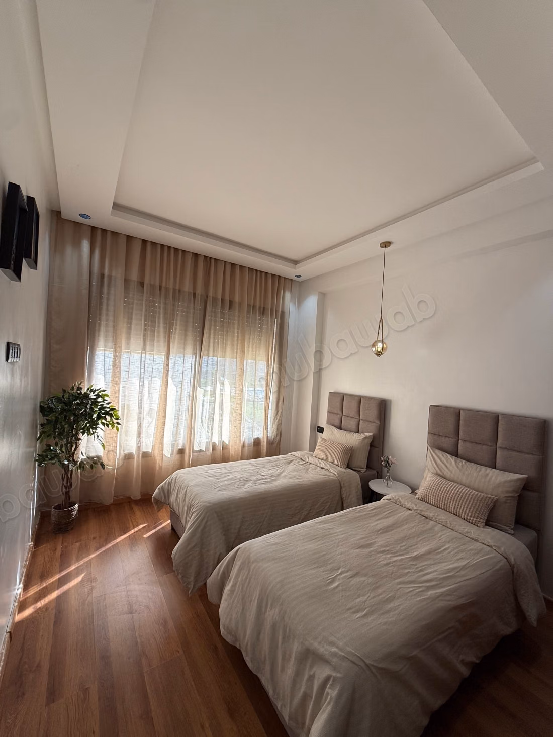 Maravilloso apartamento en alquiler en Mansouriyeh. 2 habitaciones maravillosas. Amueblado