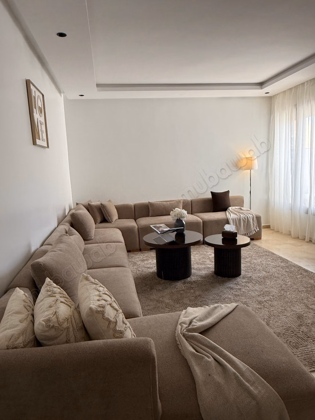 Maravilloso apartamento en alquiler en Mansouriyeh. 2 habitaciones maravillosas. Amueblado