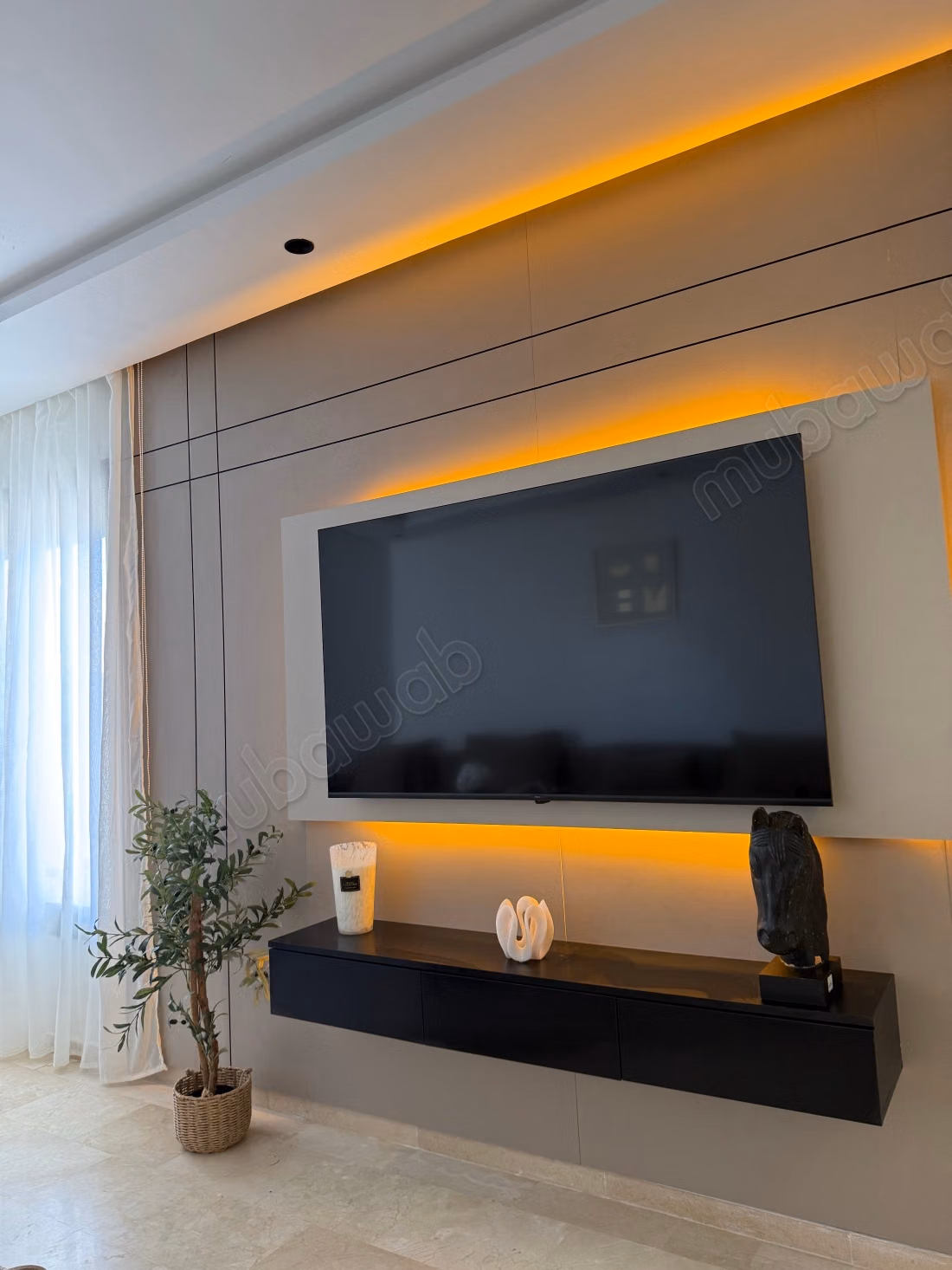Maravilloso apartamento en alquiler en Mansouriyeh. 2 habitaciones maravillosas. Amueblado