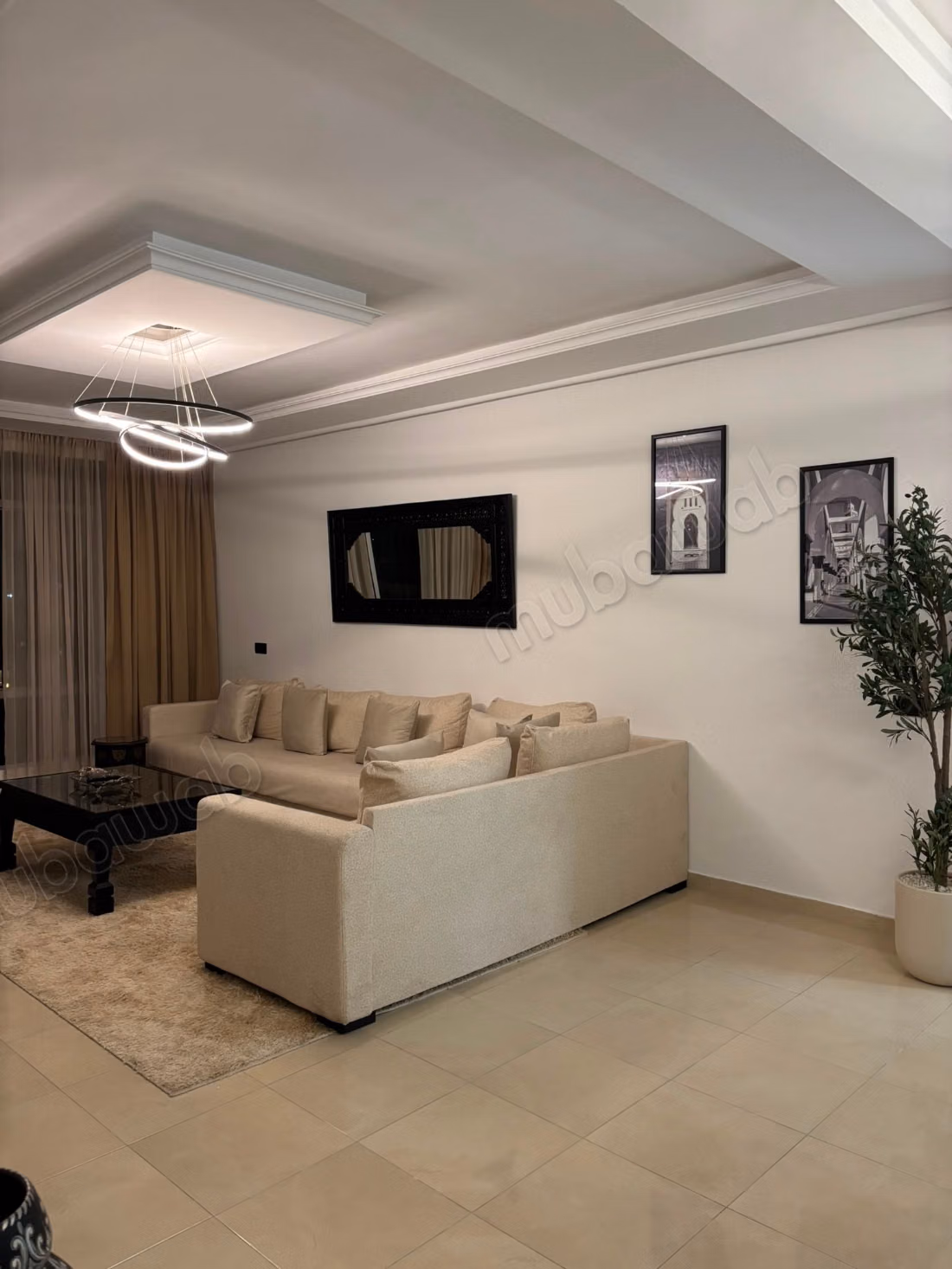 Appartement de luxe deux chambres a louer