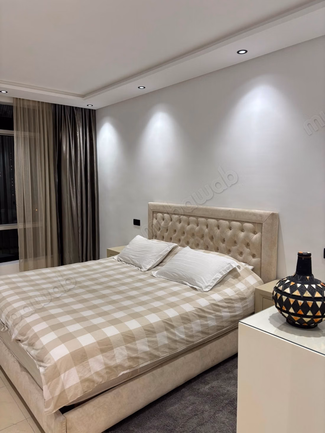 Appartement de luxe deux chambres a louer