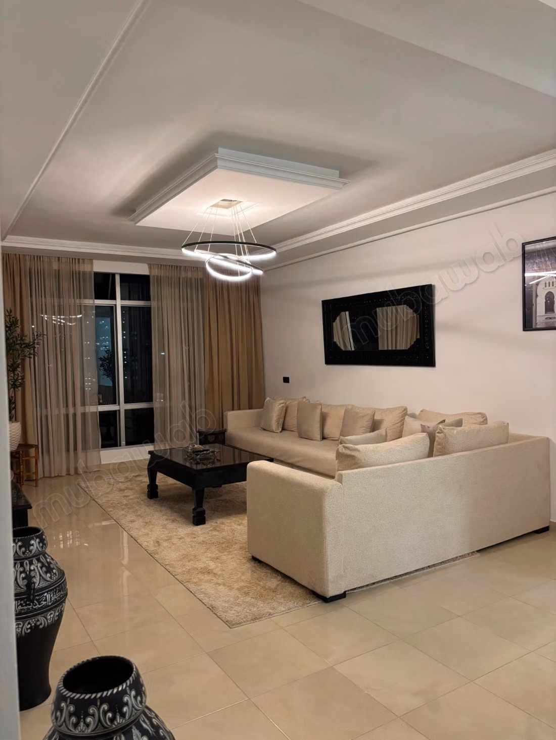 Appartement de luxe deux chambres a louer
