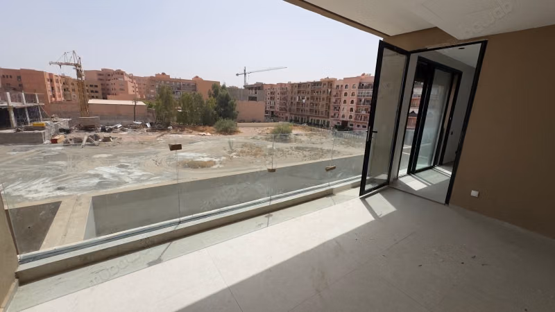 Appartement 1 chambre vide neuf à louer longue durée 
route de Casablanca 
Marrakech