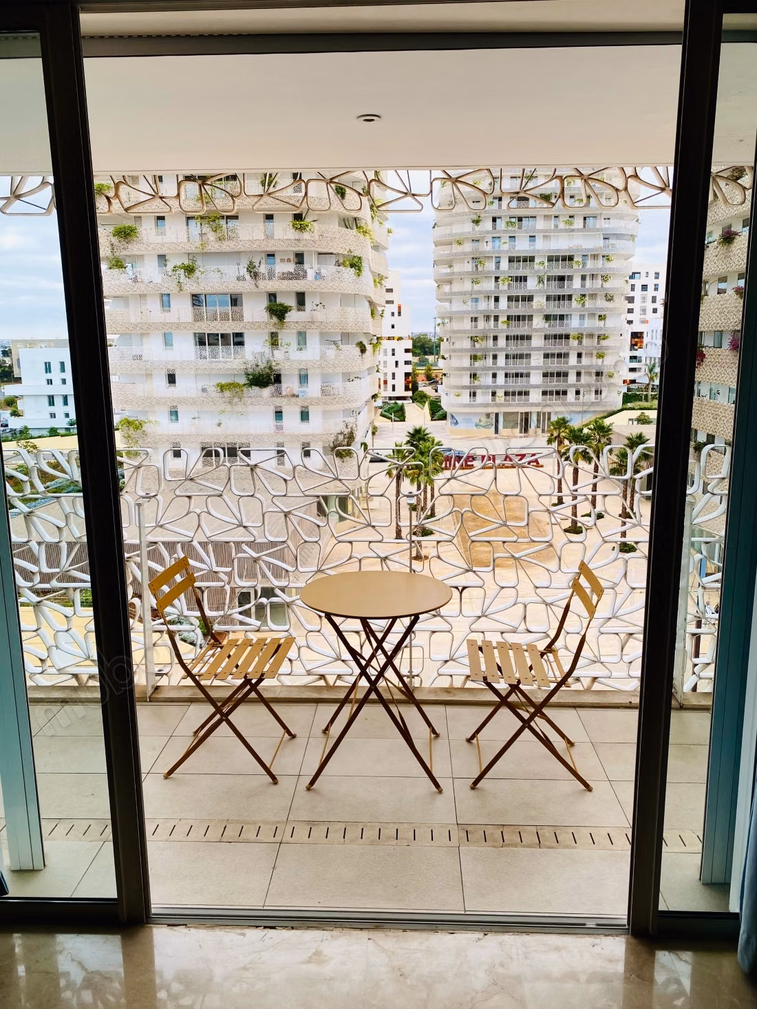 Affittate questo appartamento a Casablanca Finance City. 1 Stanza. Arredato