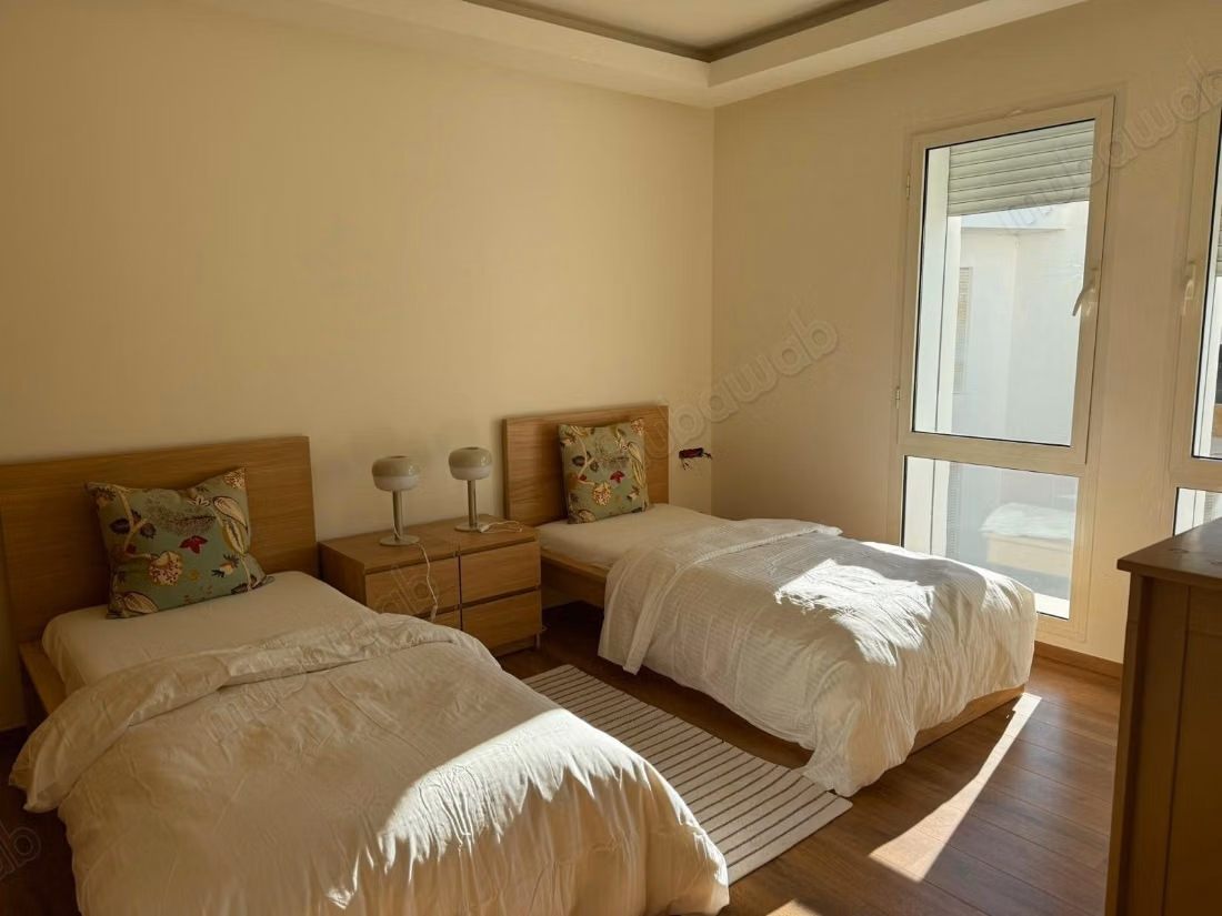 Magnífico apartamento amueblado con gusto en Souissi