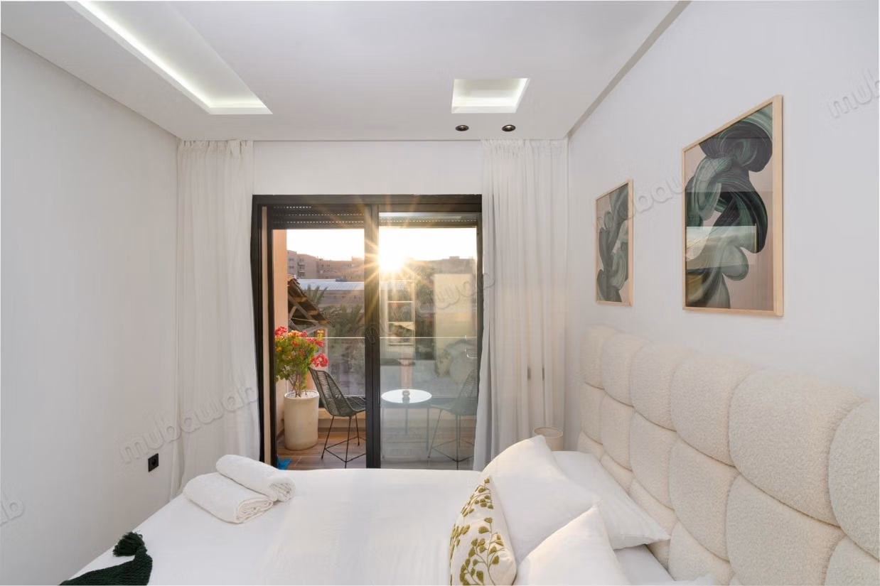 Rental of an apartment in Hivernage. Area 44 m². Furnished