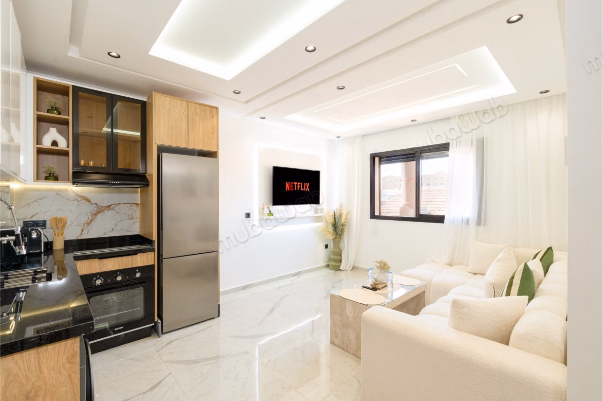 Rental of an apartment in Hivernage. Area 44 m². Furnished