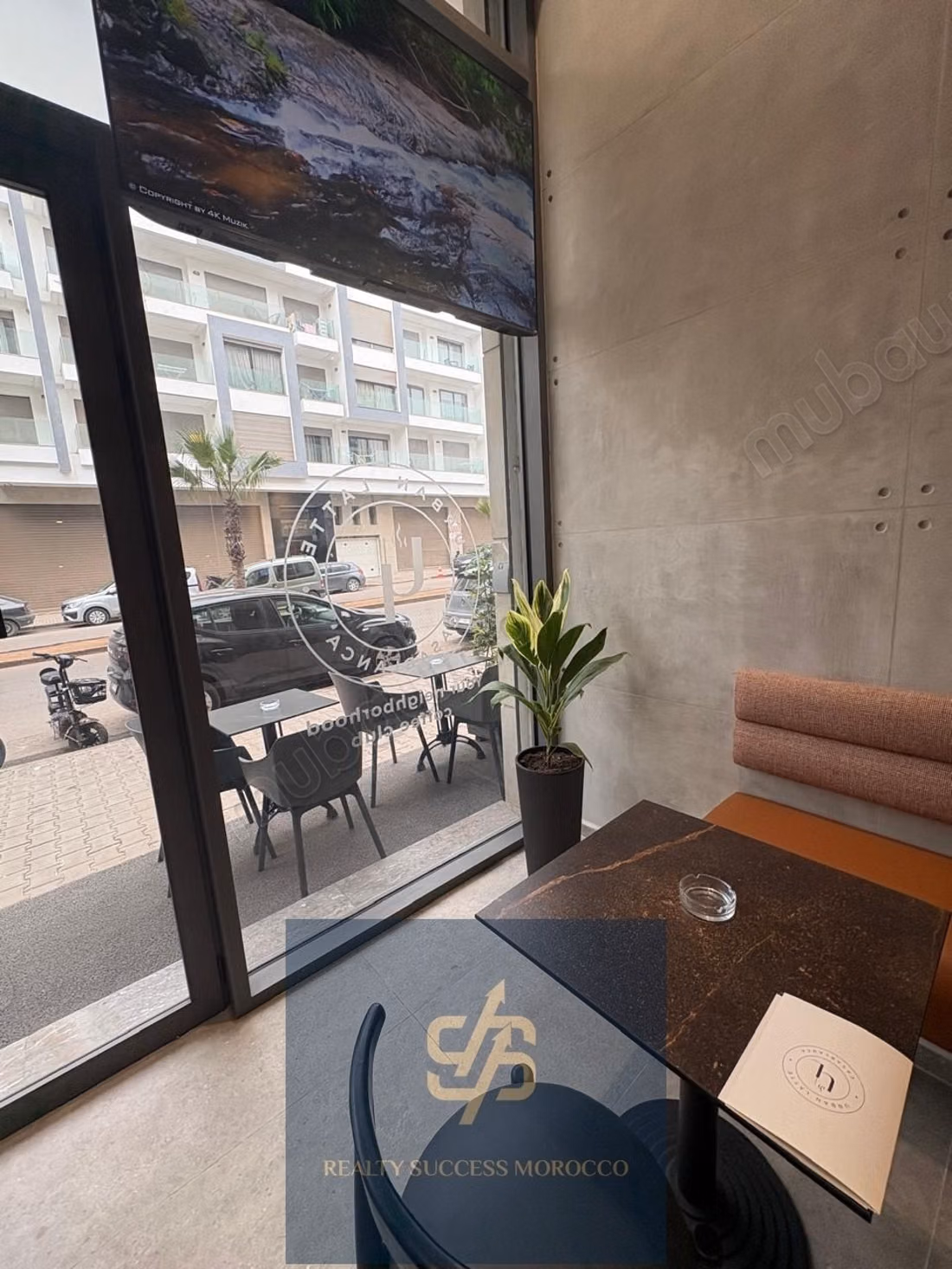 FOR RENT — Equipped & furnished café 68 m², Oulfa