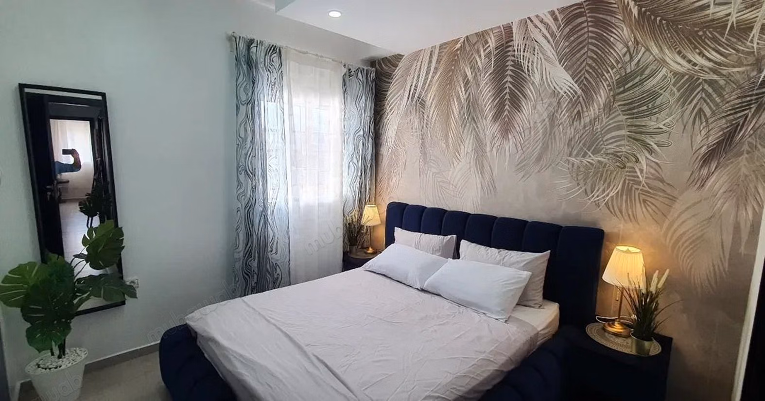 Location d'un appartement à Dar Bouazza. 5 pièces confortables. Meublé