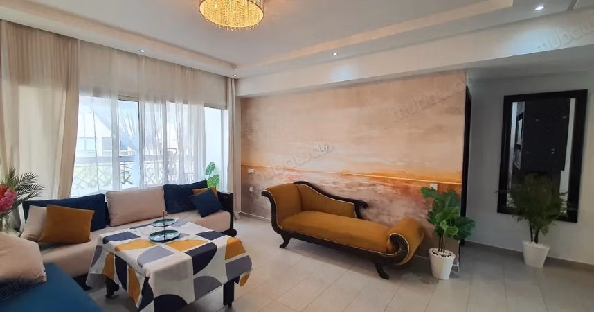Location d'un appartement à Dar Bouazza. 5 pièces confortables. Meublé